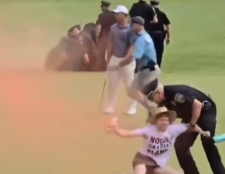 Climate Group Issues Supportive Statement After Activists Storm Golf Tournament